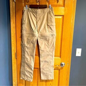 North Face convertible zip off hiking pant/shorts